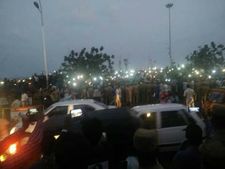 Massive protests in support of Jallikattu on Chennai's Marina Beach