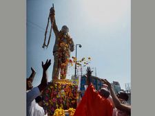 UP: Ambedkar statue vandalised