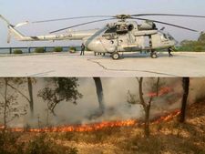 Army copter joins operation to douse fire at Mukundra Hills tiger reserve