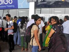 Bird hits Jet Airways flight; 150 passengers stranded