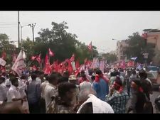 'Save Dharna Chowk' protest turns violent in Hyderabad