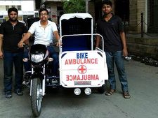This Ramzan, Hyderabad Muslim man innovates two-wheeler ambulance for poor, needy 