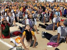 275 people perform 108 Surya Namaskar to create world record in Gujarat