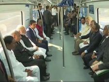 PM Narendra Modi inaugurates Phase 1 of Hyderabad Metro