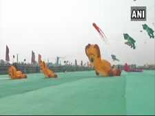 Kite festival at Vadodara sees participants from 12 countries