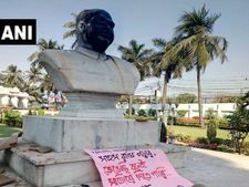 Syama Prasad Mukherjee's statue vandalised in Kolkata, 6 students detained