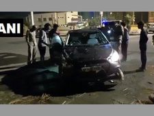 Noida: Radio executive dies after car falls into open drain along road