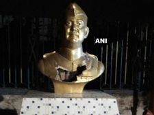 Kolkata: Netaji Subhash Chandra Bose's bust vandalised in Narkeldanga
