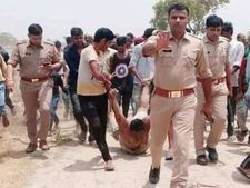 Photo shows man lynched in Hapur being dragged by locals, UP police apologises 