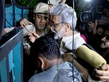 Policemen asked us to keep door of bedroom open and sleep, says arrested activist's partner