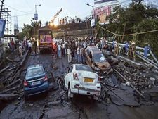 Kolkata bridge collapse: Two still missing, search operations underway