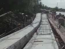 Bridge collapses in West Bengal's South 24 Parganas, one person injured