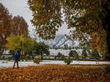 In pics: Snow-covered valley limps back to normalcy