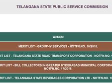 Telangana TSPSC Group IV results declared, what next