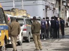 Income tax raids at People's Conference leader Imran Raza Ansari in Srinagar