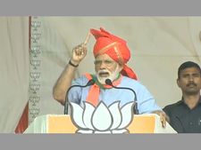 Modi rally in Aligarh: Minor fire after short-circuit below PM's stage