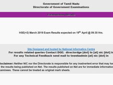 TN HSE Plus 2 result 2019 date and time confirmed, check here