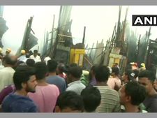 Fire breaks out at Park Circus in Kolkata; 12 fire tenders at spot