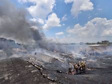 Kolkata: Massive fire at a chemical godown