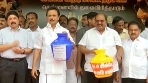 Massive water crisis: Stalin joins protesters, says Chennai hit by 'water famine'