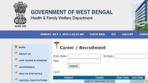 Nurse Jobs: 8 staff nurse vacancies announced by West Bengal Health Department; Steps to apply 