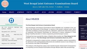 WBJEE JENPAUH result 2019 released, check counselling date