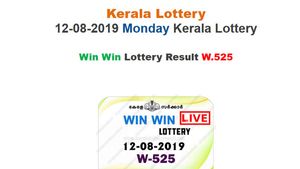 Kerala Lottery Today Win Win W-525 today lottery result: LIVE
