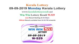 Monday Kerala Lottery Result LIVE: Win Win W 529, 1st prize Rs 65 lakh LIVE, now