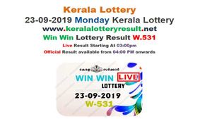 Kerala Lottery Today Result: Win Win W-531 Lottery Results LIVE, now