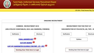 Direct link to download TN Police Constable, Jail Warder and Fireman exam result 2019