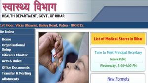 Bihar Govt jobs: Bihar Health dept Sr. Resident/Tutor jobs apply online link, notification download
