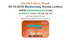 Kerala Lottery Today Result: Akshaya AK-414 Lottery Results LIVE, now