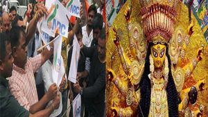 Kolkata Durga puja themed on refugees amid fear over NRC