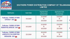 Telangana Jobs: TSSPDCL Junior Lineman jobs, JPO, JACO vacancies online application activated