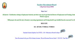 Direct link to check TN TRB PG Assistant Result 2019