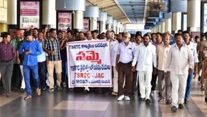 TSRTC bandh: Telangana bus strike affects normal life