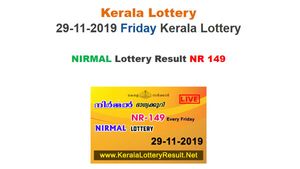 Kerala State Lottery Today Result: Prize money for Nirmal NR-149 lottery