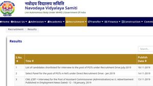 NVS PGT result 2019 declared: Interview process details here
