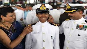 Meet Lieutenant Shivangi, the first woman pilot of Indian Navy to join operations on Dec 2