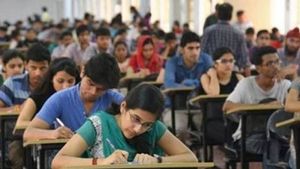 JEE Main language row: 
