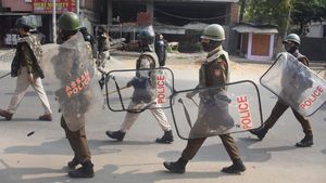 Chennai Police briefly detains 7 people for drawing anti-CAA, NRC rangoli on streets