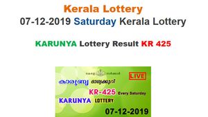 Kerala State Lottery Today Result: Karunya KR-425 lottery result