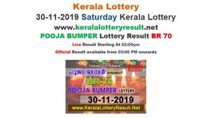 Kerala State Lottery Pooja Bumper Result: Full list of winning numbers