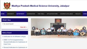 MPMSU 2nd year Nursing Result 2019 declared