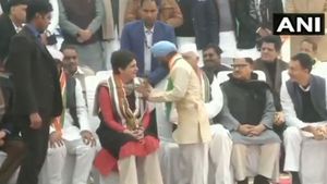 Watch: Man breaches Priyanka Gandhi Vadra's Security at Congress Foundation Day Event in Lucknow