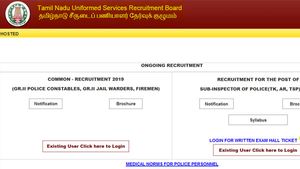 Download TNUSRB SI Hall Ticket 2019 here