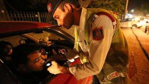 Drink and Drive fine: 352 challans issued on New Year's eve