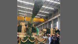 Rajnath Singh flags off 51st K-9 Vajra in Surat