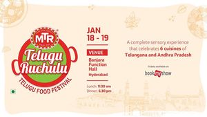Now, go on a gastronomic tour at MTR Telugu Food Festival 
