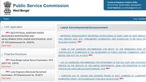 West Bengal Civil Service Exam Admit Card 2020 date and time